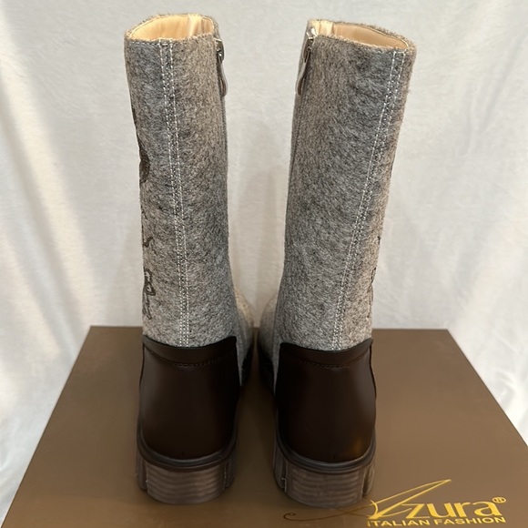 Azura by Spring Step Wool Mid Boots - Nehal - Picture 6 of 8